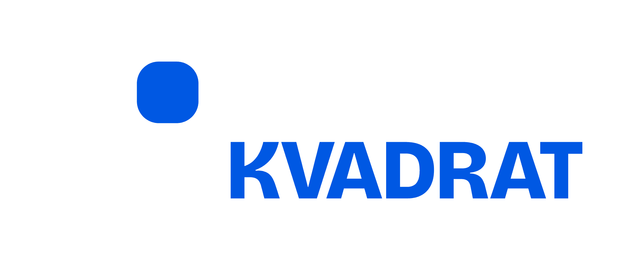 The logo reversed, on near-black.